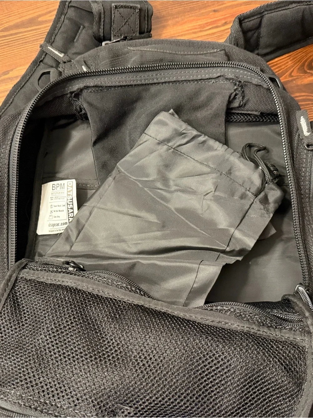 Datsusara Black Battlepak 16L- new without tags